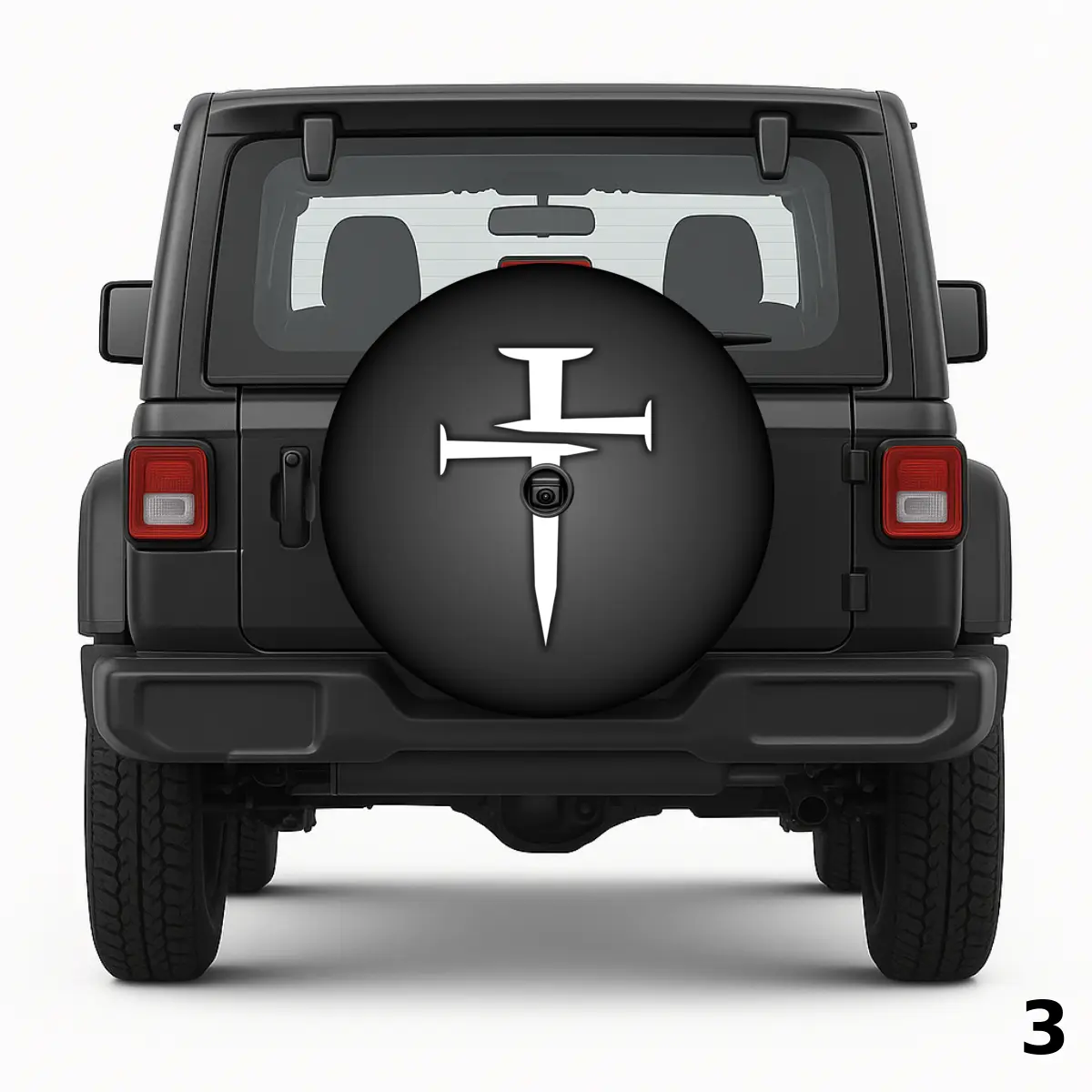 Three Nails Spare Tire Cover
