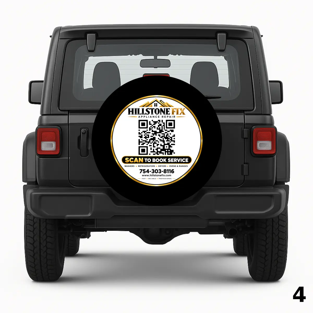 Hillstone Fix Spare Tire Cover