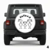 Three Little Girls Spare Tire Cover
