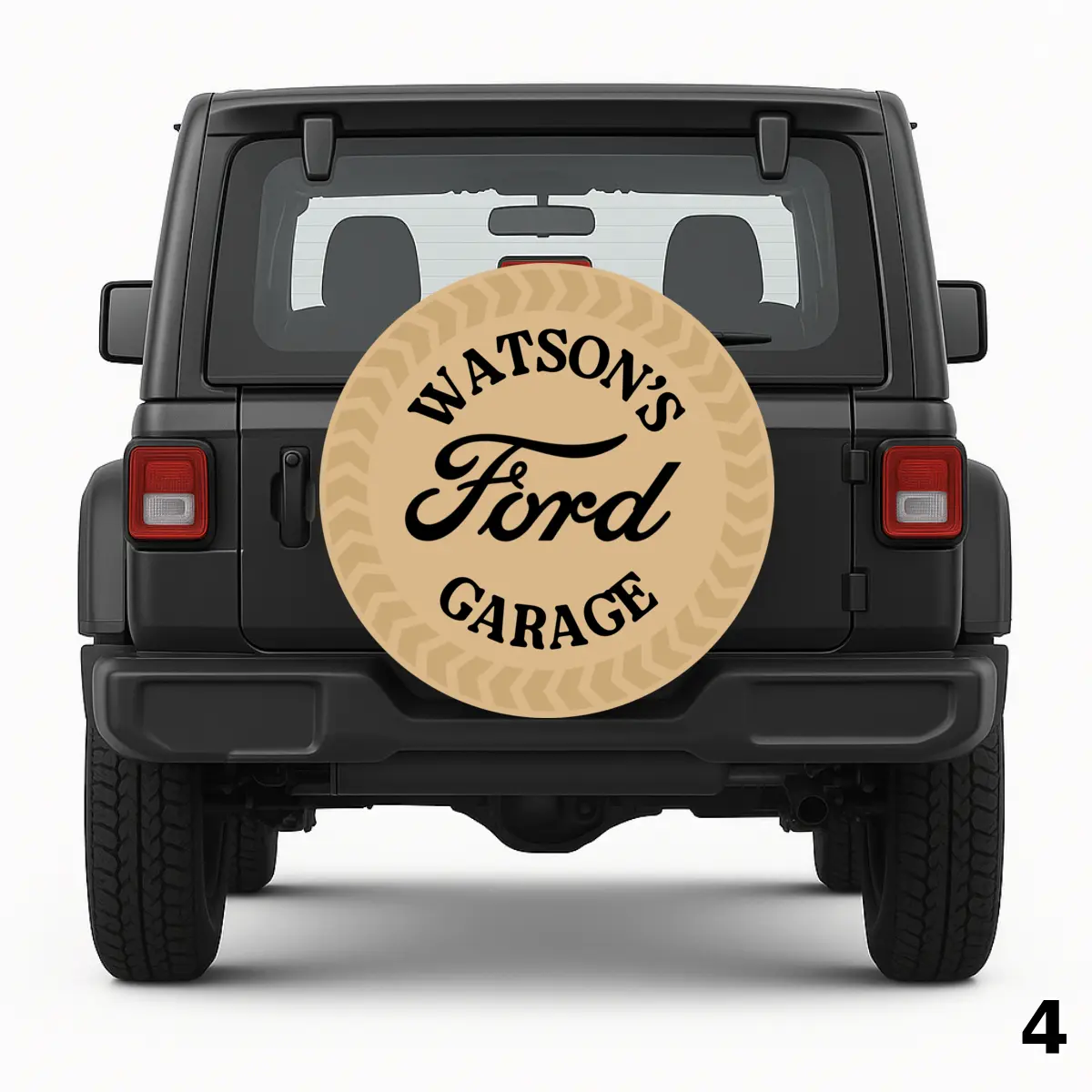 Watson's Ford Garage Spare Tire Cover