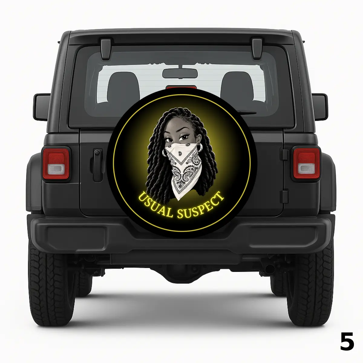 Bandana Girl Spare Tire Cover