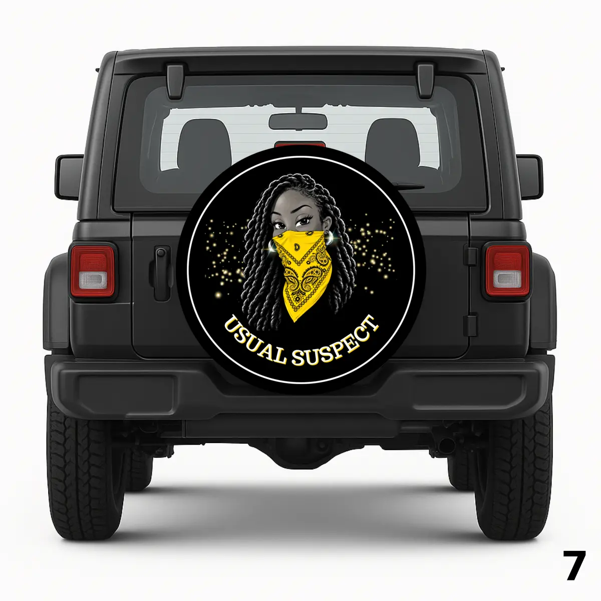 Bandana Girl Spare Tire Cover