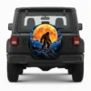 Sasquatch Spare Tire Cover Spare Tire Cover - front view on vehicle