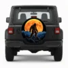 Sasquatch Spare Tire Cover Spare Tire Cover - front view on vehicle