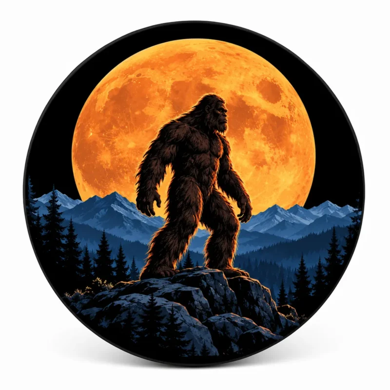 Sasquatch Spare Tire Cover Spare Tire Cover